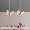 Acrylic Butterfly Light Fixture LED Pendant Light