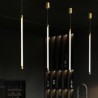 Vertical Cylinder Pendant Lamp with LEDs