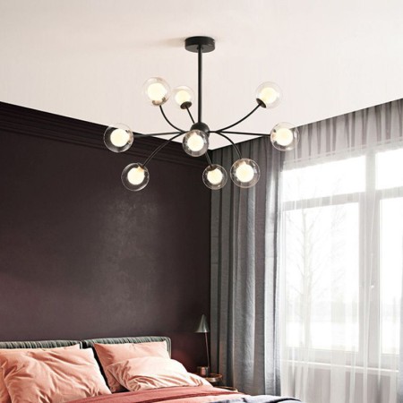 Modern LED Chandelier Living Room Bedroom LED Magic Bean Pendant Light