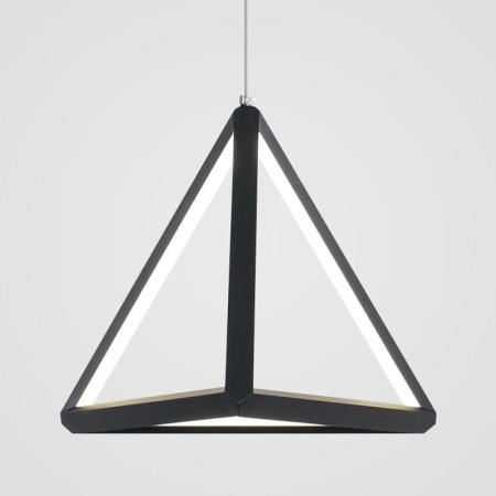 Geometric Triangle Light Creative Lamp Restaurant Bedroom Lighting Postmodern LED Pendant Light