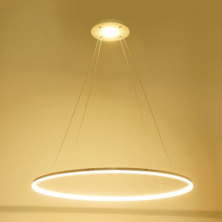 Acrylic Ceiling Light LED Pendant Light 60cm Ring Lamp (Angel's Halo)
