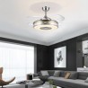 Eletriplating Ceiling Fan Inverter LED Fan Light Modern