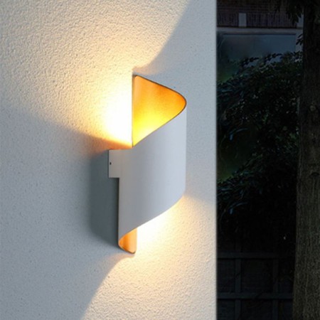 LED Aluminum Wall Light Waterproof Porch Courtyard Lamp