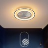 Modern LED Ceiling Lamp For Living Room Bedroom Round Ceiling Light With Fan