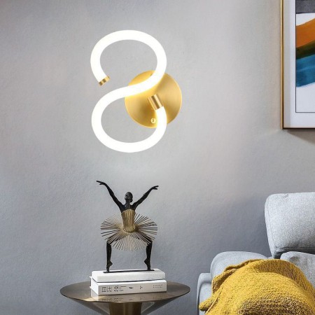 For Living Room LED Letter Light Alphabet Wall Light