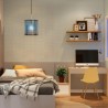 Colorful Study Living Room Light Fixture Modern Iron Wrought Pendant Light