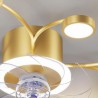 LED Fan Ceiling Light Creative LED Ceiling Chandelier For Living Room
