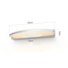 Modern 12W Wall Sconce Bathroom Lighting Stainless Steel Led Mirror Lighting