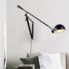 Bedside Reading Sconce Lamp with Single Rocker Arm