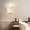 Spiral Cake Sconce Light Bedside Hallway Modern Minimalist Wall Lamp