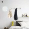 Black Hook Sconce Bedside Hallway Lighting Modern LED Wall Light Circular Wall Lamp