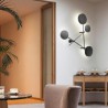 Sconce Modern LED Wall Light Geometric Shape Iron Fixture