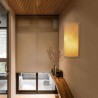 Creative Bedside Wall Sconce Stairs Hallway Rural Lighting Semi-cylindrical Bamboo Wall Light
