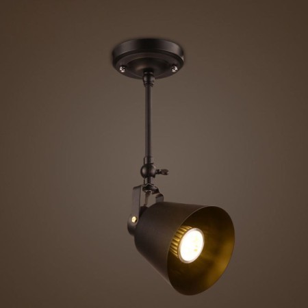 Countryside Rustic Iron Spotlight Vintage Ceiling Light