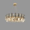 Luxury European Style Glass Chandelier Pendant Light For Villa Restaurant Living Bedroom