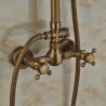 Bathroom Shower Faucet with Antique Brushed Finish in Bronze
