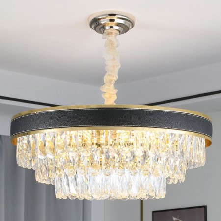 9/12/16 Light Modern Pendant Light Crystal Ceiling Light for Bedroom Living Room