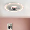 For Dining Room Living Room Macaron Ceiling Fan Light Remote Control Decor Ventilateur