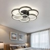 For Living Room Bedroom Ceiling Fans With Light Chandeliers Ventilateur
