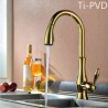 Modern Chrome Finish Kitchen Faucet with Pull Out Kitchen Tap