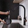 Pull-Out Kitchen Mixer Tap Brass Kitchen Faucet