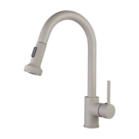 Oatmeal Kitchen Sink Tap with Flexible Pull-Out Kitchen Faucet