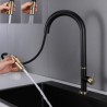 Tall Bathroom Basin Sink Faucet with Hot and Cold Water Mixer Tap