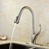 Brushed Sink Tap Pull-Out Kitchen Faucet