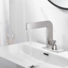 Brass Basin Mixer Tap Square Design Available in 4 Colors with Cover Plate