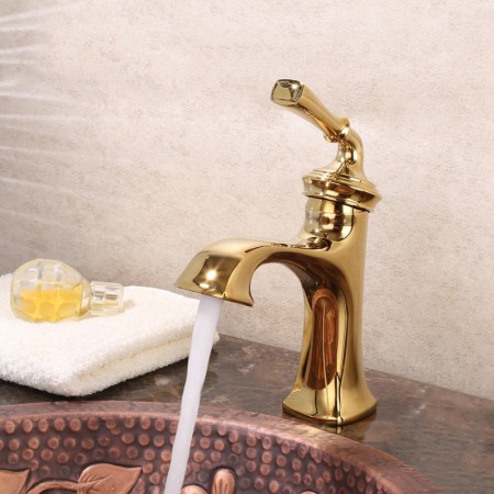 Special Antique Sink Tap Solid Brass Bathroom Sink Faucet