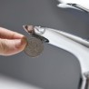 Chrome/Black/Brushed Gold/Gun Grey Optional Modern Brass Basin Faucet Single Handle Countertop Tap (Short)