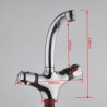 Modern Chrome Sink Tap with Thermostatic Basin Faucet