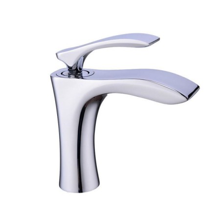 Hot Cold Mixer Tap with Single Handle in Chrome