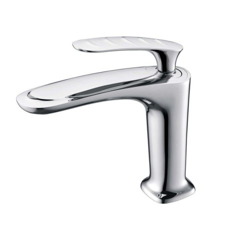 Chrome/Chrome+White/ORB Color Modern Basin Mixer Tap Bathroom Countertop Faucet
