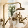 Antique Brushed Brass Tub Spout Bathroom Shower Fixture