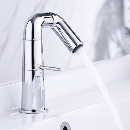 Bathroom Countertop Faucet with Swivel Brass Basin Mixer