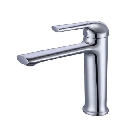 Single Lever Bathroom Faucet with Brass Basin Mixer