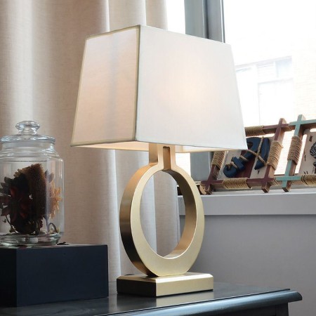 Living Room Bedroom Decorative Light Fixture Modern Simple Iron Table Lamp