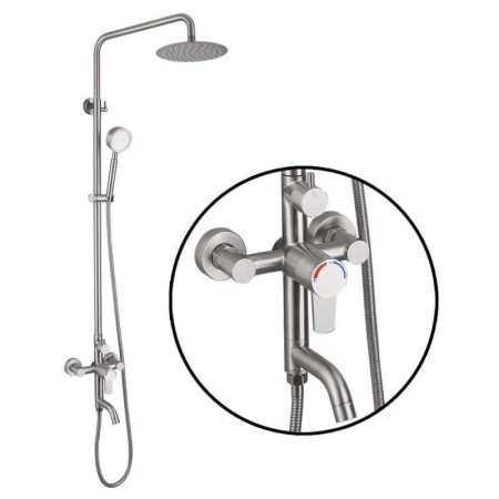 Shower Faucet Set Thermostatic Stainless Steel Shower Faucet System