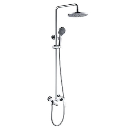 Colors Available for Modern Shower Faucet System Bathroom Shower Faucet Set Chrome/Chrome+White/ORB