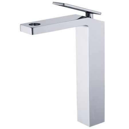 Chrome/Black Modern Bathroom Sink Faucet Hollow Design Basin Tap Deck Mount Tap