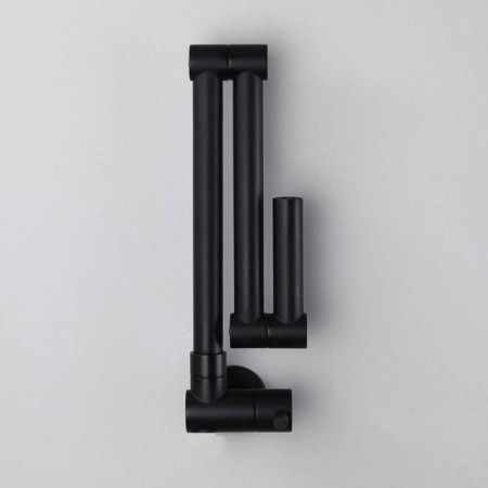 Black Pot Filler Faucet Creative Foldable Tap Wall Mount Kitchen Faucet