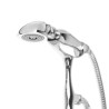 Chrome/Gold Classical Clawfoot Bathtub Faucet Tub Mixer Tap with Hand Shower