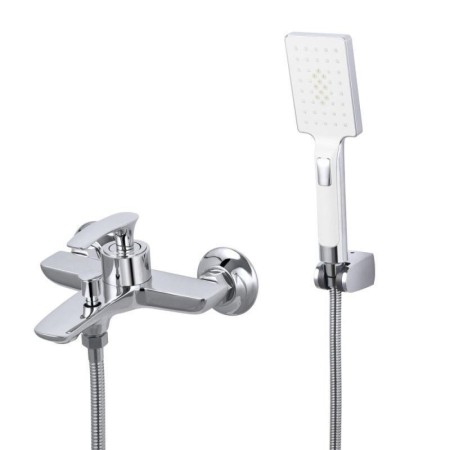 Optional Wall Mounted Handheld Bathtub Faucet Chrome/Black/Brushed Gold