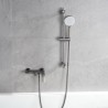 Bathroom Tub Fillers Bathtub Faucet with Handheld Shower Wall Mounted Bathtub Spout
