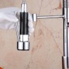 Multifunctional Commercial Kitchen Sink Faucet with Sprayer Chrome Spring Tap