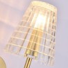 Nordic Wall Lamp Copper Wall Light Modern Glass Wall Sconce Lighting