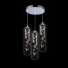 Creative Nordic Cylinder Lamp Butterfly Light Bedroom Living Room Light Glass LED Pendant Light