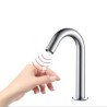 Stainless Steel Basin Faucet with Infrared Motion Sensor (Cold Water)