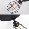 3 Light Metal Cage Ceiling Lamp Industrial Flush Mount Ceiling Light Fixture